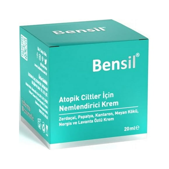 Bensil, Moisturizing cream for atopic skin 20 ml