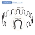 thumbnail image 2 of Unique Bargains 2Pack 21.7' Round Sofa Spring Replacement Kit for Furniture Couch Repair, Black, 2 of 4