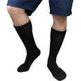 thumbnail image 6 of Falari Unisex Diabetic Crew Socks Physicians Approved & Doctor Recommended Socks for Circulatory Problems, Diabetes, Edema (Black,10-13,12PK), 6 of 6