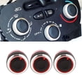 thumbnail image 1 of Perilla De Interruptor De Aire Acondicionado, Perilla De Control De Clima Elegante Para Reemplazo De Interruptores Interiores De Coche Para Citroen C2, 1 of 7