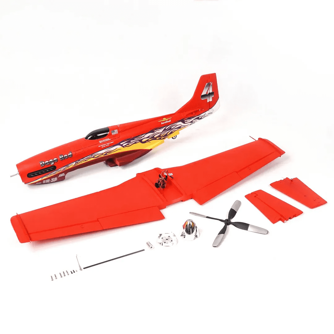 FMS 1100mm P-51D Mustang Dago Red PNP
