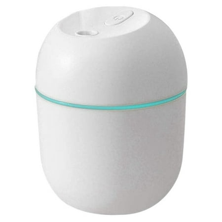

Air Humidifier USB Small 220Ml Mini Portable Cool Mist Diffuser for Bedroom Office Desk Car Travel Aroma Atomizer White
