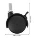 thumbnail image 3 of 4pcs Clothes Rack Casters Replacement Heavy Duty Wheels Accessories Laundry Rack Caster Wheels Clothes Hanger Rack Caster Wheel Replacement Wheels, 3 of 4