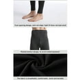 thumbnail image 4 of Calzas de invierno para hombre, tela más cálida, pantalones térmicos de cintura alta para interiores, pantalones elásticos hasta los Prendas para la parte inferior del cuerpo Negro conjuntos generales Guardurnaity AP012873-01, 4 of 6