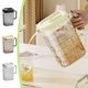 thumbnail image 1 of Hervidor de agua fría 2L gran capacidad | Jarra de limonada de té helado de plástico | Jarra de puerta de refrigerador de boca ancha | Blanco frío | Ahorro de espacio | Dispensador de bebidas para, 1 of 7