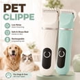 thumbnail image 2 of Professional Pet Electric Hair Clipper, Multifunctional Grooming Trimmer, Cordless Shaver for Dog Cat Body & Paw Hair, 2 of 10