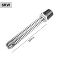 thumbnail image 5 of Brand New High Quality Heating Pipe Heating Element Accessories 12 Kw 3 Kw 6 Kw 9 Kw Brass Stainless Steel 230V, 5 of 7