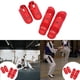 thumbnail image 5 of Protectores para el empeine de la espinilla Protector para las piernas Almohadillas de protección elásticas Protector acolchado para el pie y el empei rojo Sunnimix equipo de espinilleras, 5 of 7