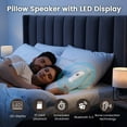 thumbnail image 2 of Bluetooth Pillow Speaker, LED Display Mini Portable Bone Conduction Under Pillow Speakers for Sleeping,Wireless Pillow Speaker for Adults and Kids, 2 of 8