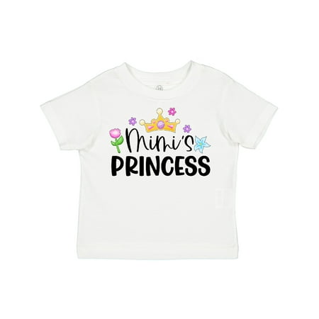 

Inktastic Mimi s Princess Crown and Flowers Gift Toddler Toddler Girl T-Shirt