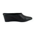 thumbnail image 6 of Aerosoles Camia Women's Clogs & Mules Black Leather Size 7.5 M, 6 of 8