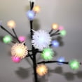 thumbnail image 6 of Epicgadget Solar Snowball Dandelion Light, Colorful Stainless Steel Solar Path Lights for Outdoor Landscape Lighting, Solar Pathway Lights for Lawn, Patio, Yard, Walkway, Driveway, and Garden (2 Pack), 6 of 7