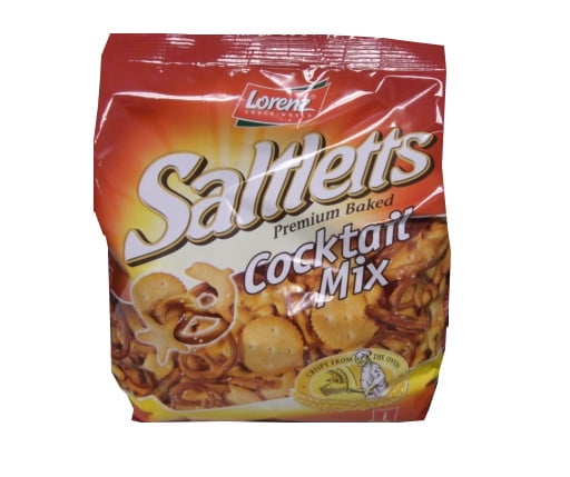 Saltletts Cocktail Mix (Lorenz) 180g (6.3 oz) Bag by