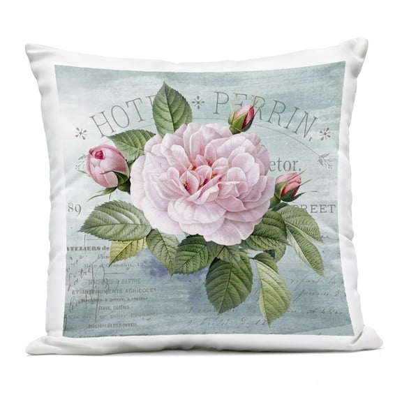 Stupell Industries Bright & Rustic Tropical Bloom Design by Susan Arnot Outdoor Printed Pillow