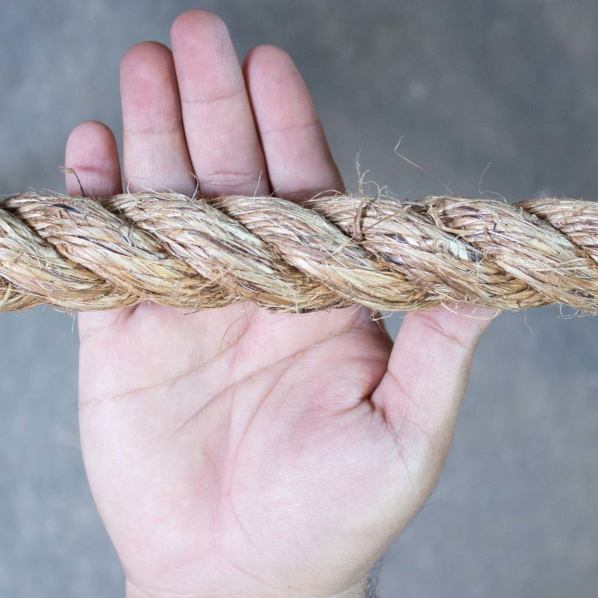 GOLBERG Gedrehtes Seil – Polypropylen „Un-Manila“, 3-strangig, In Verschiedenen Stärken & Längen (z.B. 1 Zoll X 25 Fuß)