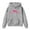 Grey, variant on Tiijoy Hoodie for Toddler Girls Horse Graphic Hooded Sweatshirt with Pocket, Sizes 4-5T