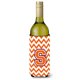 thumbnail image 1 of Letra S Chevron Naranja Y Regalia Botella De Vino Bebida Aislador Hugger Cj1062-Sliterk, 1 of 1