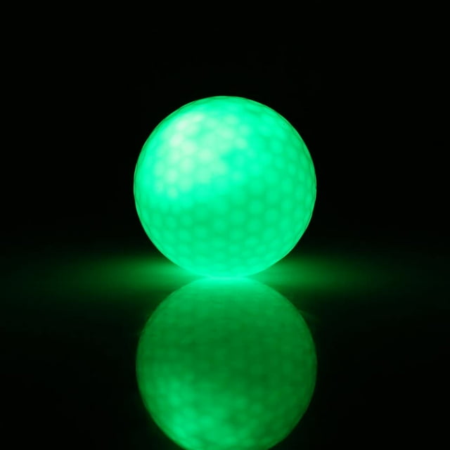 LED-Golfball, Elektronische LED Golfball Farbe Blinkende Nachtgolfball Beleuchtung Golfball für Dunkle Nachtsport Übungs Ausbildung