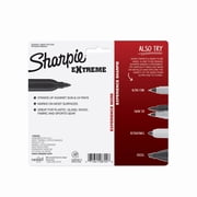 Sharpie Extreme Permanent Markers, Fine Point, Black, 4 Count