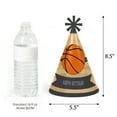 thumbnail image 3 of Big Dot of Happiness Nothin' but Net - Basketball - Cone Happy Birthday Party Hats for Kids and Adults - Set of 8 (Standard Size), 3 of 7