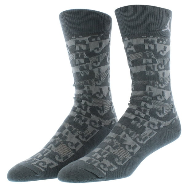 Jordan Jordan Mens Sneaker Socks Cool Grey