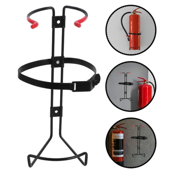 MLINS Heavy Duty Fire Extinguisher Wall Mount Bracket Holder Rack for RV Truck Boat Storage