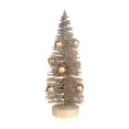 thumbnail image 4 of Mini adorno para árbol de Navidad, diseño de escena de decoración navideña, pequeño artificial 15 cm x 6 cm, 4 of 9
