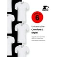 thumbnail image 7 of Starter Men's V-Neck Tees with Short Sleeves, 6-Pack, 7 of 7