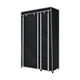 thumbnail image 3 of Armario plegable de tela VidaXL negro 110x46x175cm, 3 of 9