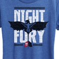 thumbnail image 3 of How to Train Your Dragon - Night Fury Flight - Women's Short Sleeve Graphic T-Shirt, 3 of 5