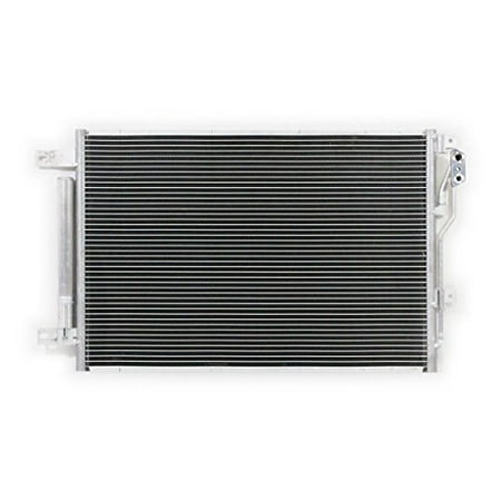 A-C Condenser - Pacific Best Inc For/Fit 4192 13-16 Dodge Dart w/Receiver Drier Parallel