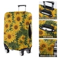 thumbnail image 5 of Yellow Sunflower Field Pattern Luggage Cover Fashion Suitcase Cover Baggage Covers Fit 25-28 Inch Luggage (Go Travel), 5 of 5