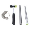 thumbnail image 3 of Ring Mandrel Sizer, Clear Scale Standard Size Finger Rings Measuring Tool Multifunctional  For Jewelry Making, 3 of 8
