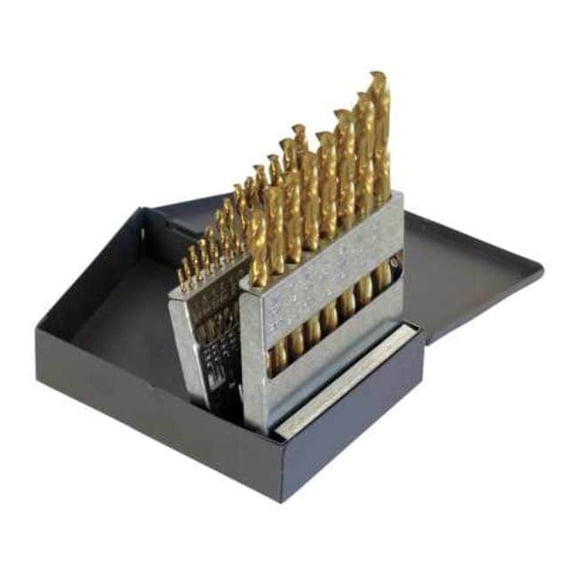 Chicago-Latrobe Jobber Drill Set,21 pc,Cobalt 69892