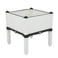 thumbnail image 3 of 2Pcs Free Splicing Injection Planting Box Home Garden Planting Basket-White, 3 of 10