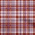 thumbnail image 1 of oneOone Cotton Silk Brick Red Fabric Check Craft Projects Decor Fabric Printed By The Yard 42 Inch Wide, 1 of 4