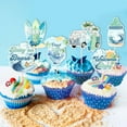 Surf Baby Shower Decorations 36PCS Baby On Board Cupcake Toppers Baby