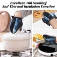thumbnail image 7 of Pofeuu Night Scene of Wolves Print Thickened Mini Silicone Oven Mitts Heat Resistant, Rubber Oven Mitt Gloves, Finger Pinch Grips, Pot Holder, Silicone Potholder, 7 of 7