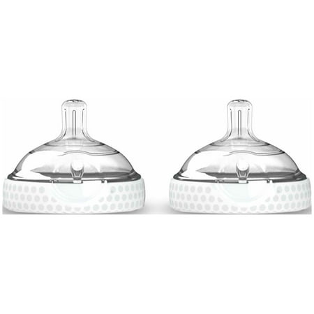 Baby Brezza Baby Bottle Replacement Parts - Stage 3, 2 Pack, White