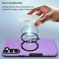thumbnail image 5 of Phantom Eye Magnetic Case, Full Wrap Case, Shockproof and Wear-Resistant, Simple Design for Samsung Galaxy S23 S22 S21 S20 Ultra Plus FE Note20 Phone Case (Purple,S21 Ultra), 5 of 8