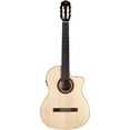 thumbnail image 2 of Cordoba C5-CET Limited Spalted Maple Thin Body Cutaway Classical Acoustic-Electric Nylon String Guitar, Iberia Series, 2 of 14