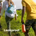 thumbnail image 2 of Hydro Flask Wide Mouth Water Bottle with Closeable Lid - 40 oz - Stone, 2 of 4