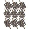thumbnail image 3 of HOKARUA 10pcs Vintage Door Hinges Decorative Hinges Antique Hinges for Cabinet Doors Dresser, 3 of 6