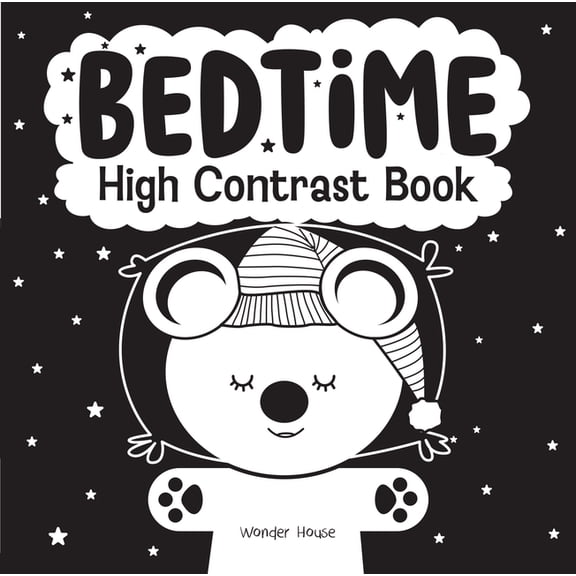 Bedtime High Contrast, (Board Book)