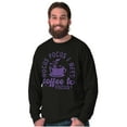 thumbnail image 4 of Hocus Pocus I Need Coffee to Focus Long Sleeve TShirt Men Women Brisco Brands S, 4 of 6
