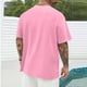 thumbnail image 4 of Tops para hombre, blusas y camisas de cuello redondo y manga corta para hombre, blusas casuales de cuello redondo con estampado de moda para hombre, blusas de cuello redondo y manga corta, camisas par, 4 of 5