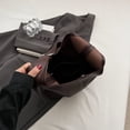thumbnail image 2 of Bolso de hombro casual para mujer, Bolso de compras de cuero PU, Bolso bandolera con monedero, 2 of 8