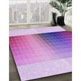 thumbnail image 3 of Ahgly Company Machine Washable Indoor Square Transitional Blossom Pink Area Rugs, 3' Square, 3 of 7