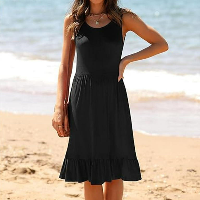 skater knee length dress Women Sleeveless Knee Length Retro A Line Flared Swing Formal Prom Party Dress  Skater Dress for Women Summer Teen Dresses Summer A Dress Women Long Sleeve  Casual Dress for Women Summer Dress