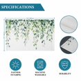 thumbnail image 5 of Sage Green Eucalyptus Leaves Placemats Set of 6, Farmhouse Spring Botanical Washable Wipeable Table Mats for Dining Tables, Indoor Outdoor Kitchen Place Mats for Holiday Party Table Decor, 5 of 9